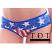 Body Zone Patriotic 'Faded Glory' Perfect Panty - PA181154FG