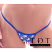 Body Zone Patriotic Low Back Tee Thong - Faded Glory - PA181162SS
