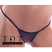 Body Zone Patriotic Low Back Tee Thong - Made in America - PA181162MA