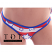 Body Zone Patriotic Perfect Thong - PA181159WG - Waves of Glory