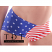 Body Zone Patriotic Raver Shorts - PA181237SS - Stars & Stripes