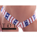 Body Zone Patriotic 'Ticker Tape' Scrunch Back Super Micro Shorts - PA181244TT