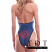 Body Zone Patriotic High Hip Bodysuit - PA181822MA - Made in America - Rear View