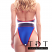 Body Zone Patriotic High Hip Bodysuit - PA181822JD - Jarhead Dress Uniform - Rear View