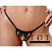 Body Zone American Pot Low Back Tee Thong - 1165MP