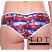Body Zone Patriotic Perfect Panty - PA191154BF - Patriotic Butterfly Print - Rear View