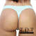Rene Rofe Cotton Spandex Thong Panty - 12206-P398A - Rear View