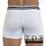 CLEVER Sophisticated Boxer Brief in White - 2387 - Rear View