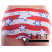 Body Zone Patriotic Raver Shorts - PA181237WG - Waves of Glory - Rear View