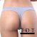 Rene Rofe Cotton Spandex Thong - 12206-NVY - Rear View