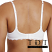 Rene Rofe Engage Microfiber Underwire Demi Bra - B20898-WHT - Rear View