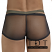 CLEVER Gorgeous Latin Boxer Brief in Black - 2400 - Rear View