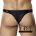 CLEVER Mesh Thong in Black - 0001 Underwear - Rear View