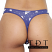 Rene Rofe Cotton Spandex Thong - 12206-J331 - Rear View