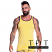 JOR Travel Tank Top in Yellow Stripes - 0727