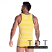 JOR Travel Tank Top in Yellow Stripes - 0727 - Rear View