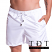 JOR Torino Athletic Short in White - 0786