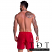 JOR Torino Athletic Short in Red - 0786 - Rear View