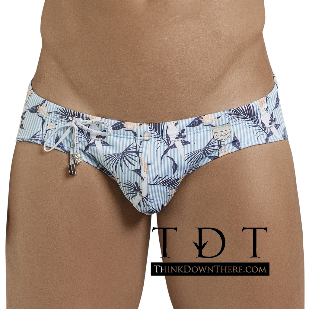 CLEVER Cockatoos Swim Brief - 0681 Swimwear