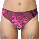 Rene Rofe 'Velvet Nights' Thong - P126944 Panty Panties Thong Underwear - 2-Colors Available